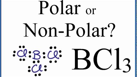 bcl3 lewis structure polar or nonpolar
